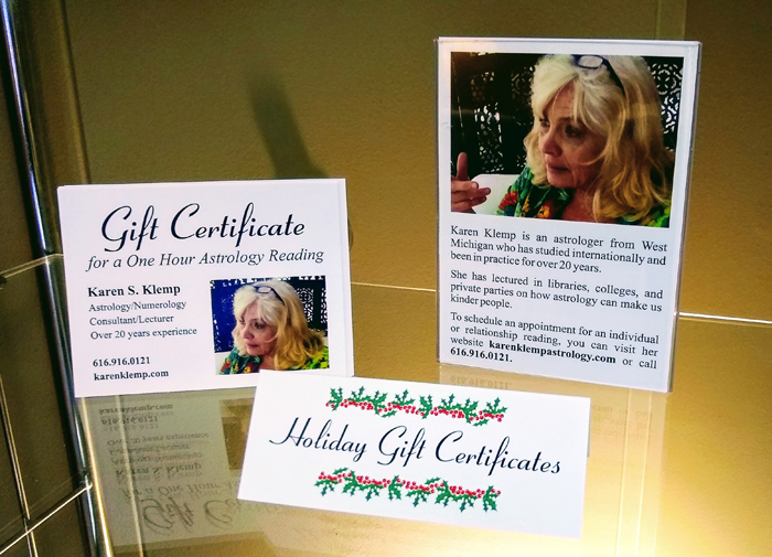 Psychic Reading Gift Certificates